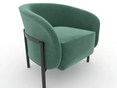 Armchair 64 3D model