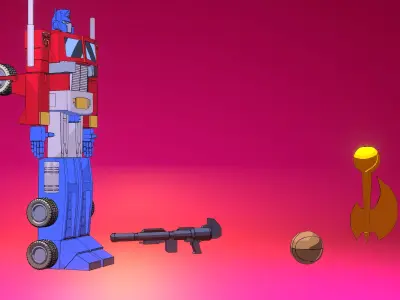 Optimus Prime G1 3D model