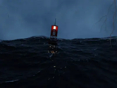Mastering create a stormy ocean 3D model