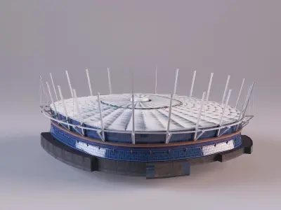 BC-Place Vancouver -  Stadium Low-poly 3D model