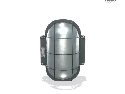 Wall Light Low-poly 3D model purchase