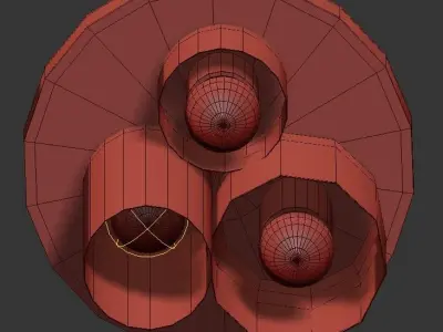 Chin ceiling 3D model