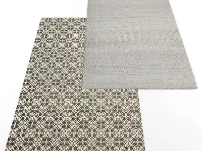 Rugs set241 3D model