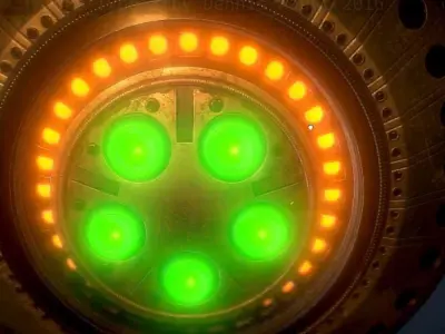 UFO Type 8 Animated and Game Ready Low-poly 3D model