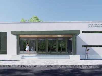 emergency Low-poly 3D model