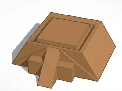 Ancient Mesopotamian Ziggurat Free 3D print model