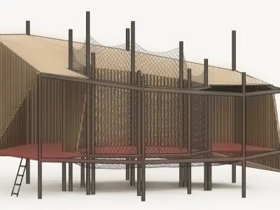 Playground For Kids Version 01   3D model