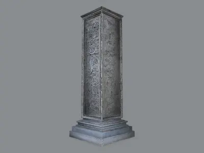 monolith Low-poly 3D model