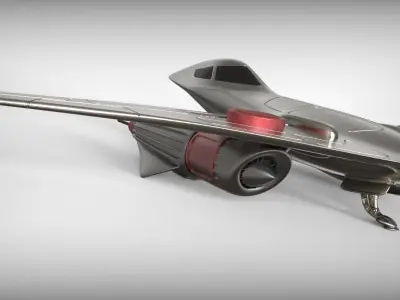 Star skiff J-type - Naboo 3D print model
