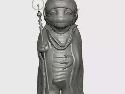 Sci-fi Creature  3D print model