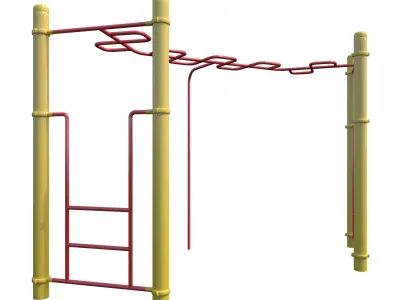 Monkey Bars-007 3D model