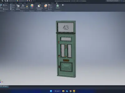 London door 3D model