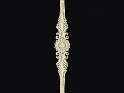 baluster for stairs 3D model buy