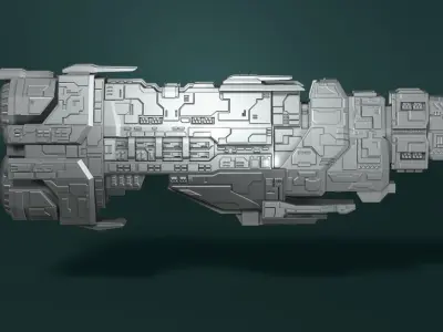 Marathon cruiser halo 3D print model