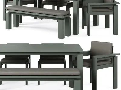 Walker Metal Outdoor 3D Model Pack