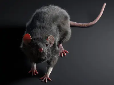  Rat Fur Animated 3 