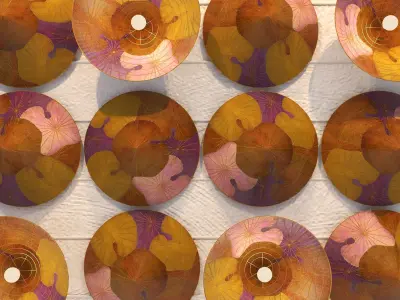 NON LA - WALL ART Low-poly 3D model