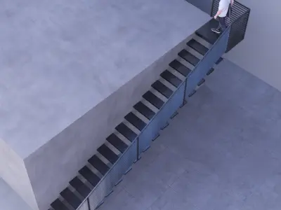 Stairs Model 3D model