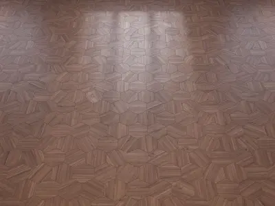 Parquet - Laminate - Wooden floor 2 in 1 Low-poly 3D model 119
