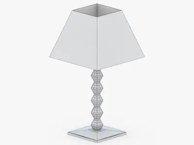 1391 - Table Lamp Low-poly 3D model