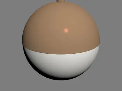 Cedar  Moss Floor Lamp 3D model