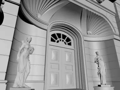 golestan building 3D model
