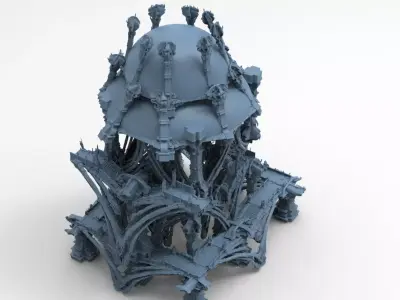 Ancient Crete Demeter Temple  3D model