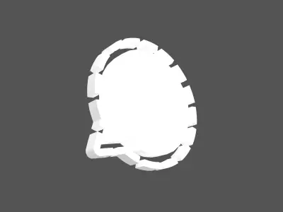 Signal Logo v1 002 Free low-poly 3D model