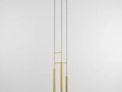 CANDLE TRIPLEX 3D model
