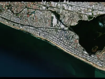 Recife - Brazil 3D model