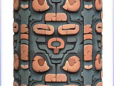 Stylized Wall Seamless Texture Texture 73