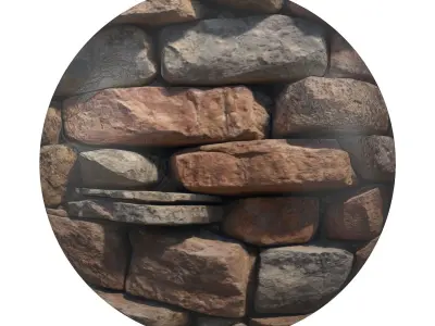 Stone texture 35 JPEG   3D model