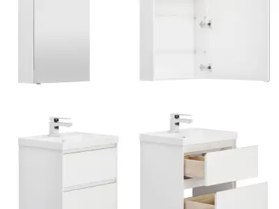 Glass 60-70-80-90-100 Pencil case and Bravat Phillis 3D model