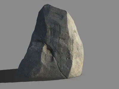 Mountain Rock 03 Low-poly 3D model