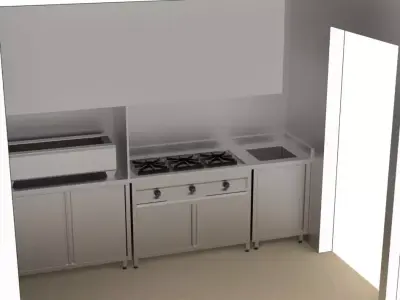kitchen 79 3D model