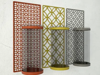 Heart of Lisbon Wall Sconce Set 3D model