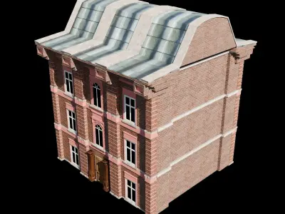 Victorian Building 1  3D model