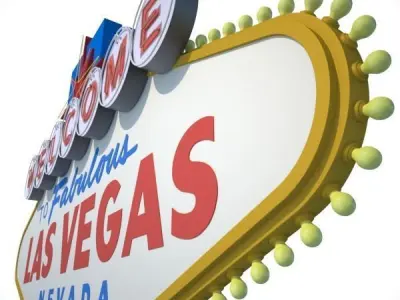 Las Vegas Sign 3D model