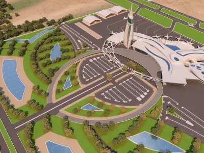 0059 - Airport 2017 - 01 3D model