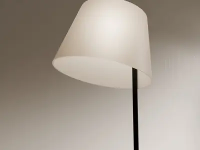 Floor Lamp Low-poly 3D model 3