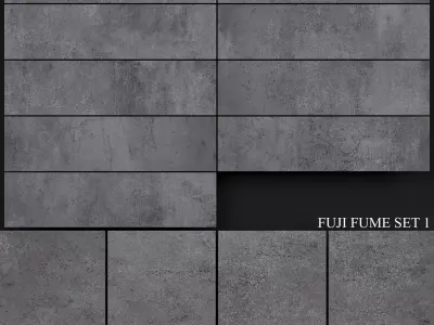 Yurtbay Seramik Fuji Fume Set 1 3D model