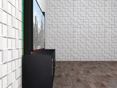 Furniture for TV Free 3D model