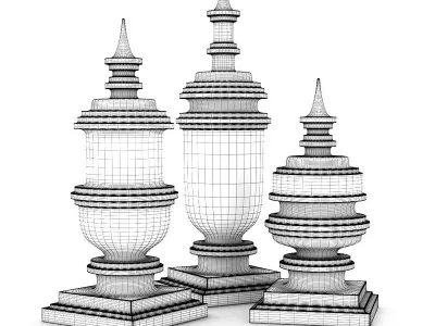 Metal Figures 3D model