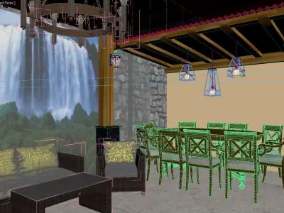 garden house 3d model 3D model