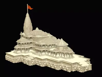 Ram Mandir 3d print STL 3D print model