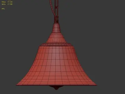 Hanging lamp LOFT HOUSE P-123 3D model