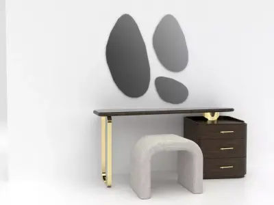 dresser modern  3D model