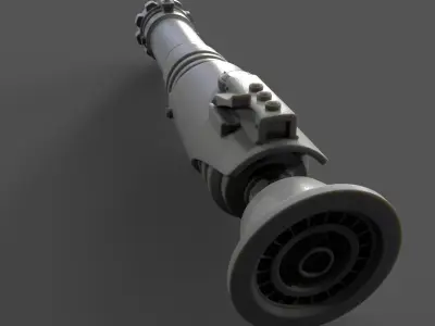 Custom Lightsaber-BW00-n 3D print model