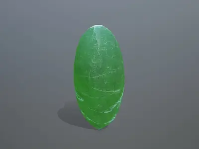 Broken Heart 8 Low-poly 3D model