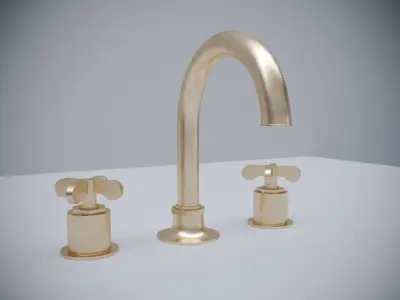 Waterworks vanity faucet  Henry 3D model